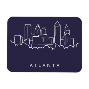 Ímã Skyline de Atlanta