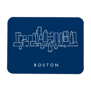 Ímã Skyline de Boston