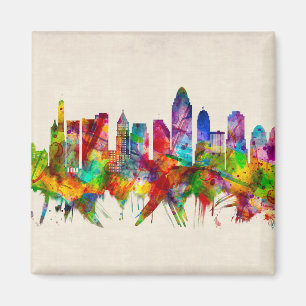 Imã Skyline de Cincinnati Ohio