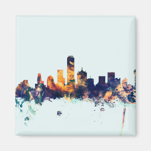 Imã Skyline de Dallas Texas