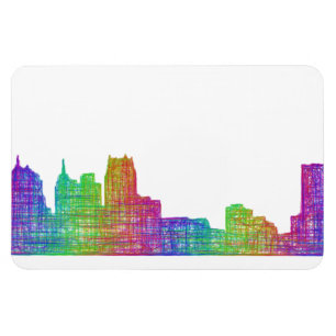 Ímã Skyline de Detroit