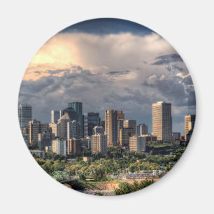 Imã Skyline de Edmonton, Canadá