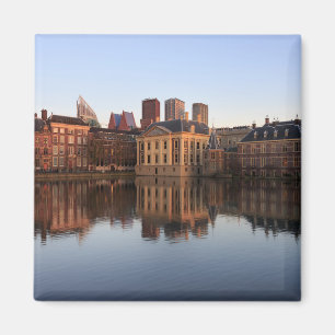 Imã Skyline de Haia nos Países Baixos