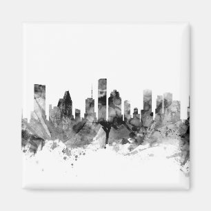 Imã Skyline de Houston Texas
