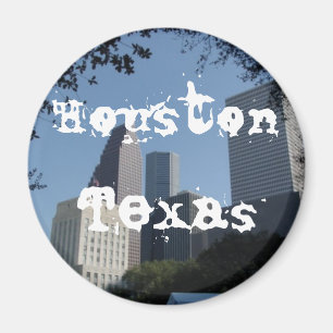 Imã Skyline de Houston Texas