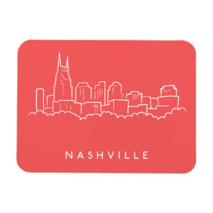 Ímã Skyline de Nashville
