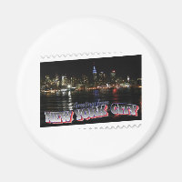Skyline de Nova York no Night Empire State