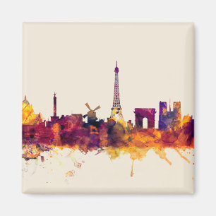 Imã Skyline de Paris France