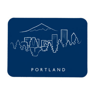 Ímã Skyline de Portland