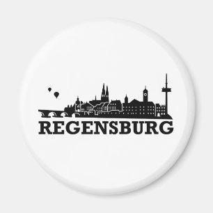 Imã Skyline de Regensburg
