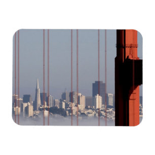 Ímã Skyline de San Francisco da ponte do Golden Gate