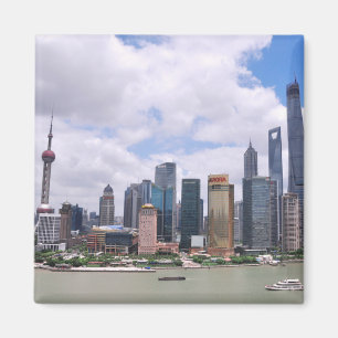 Imã Skyline de Shanghai, China