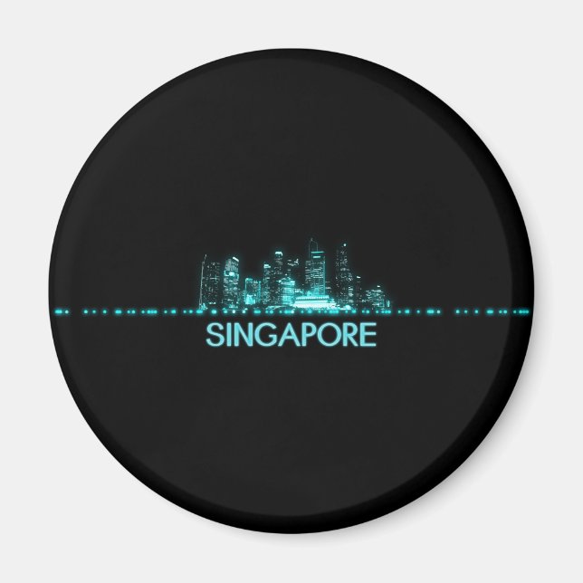 Imã Skyline de Singapura (Frente)