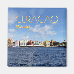 Imã Skyline de Willemstad (customizável)