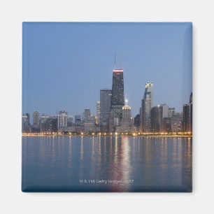 Imã Skyline do centro de Chicago
