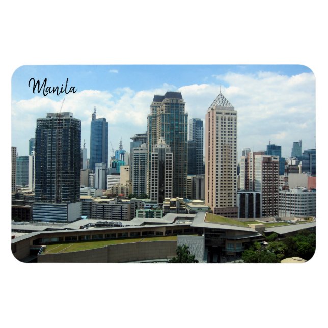 Ímã skyline makati (Horizontal)