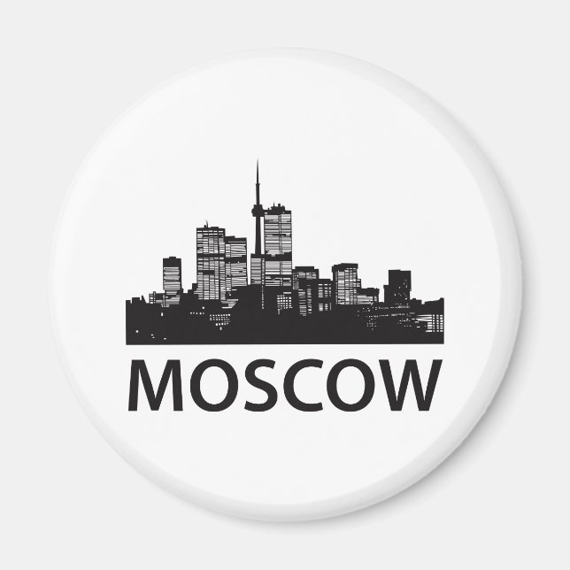 Imã Skyline Moscou (Frente)
