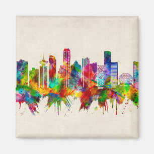 Imã Skyline Vancouver Canadá