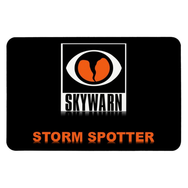 Ímã SKYWARN Storm Spotter Magnet (Horizontal)