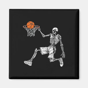 Imã Slam do jogador do time do Bysketbyll Skeleton