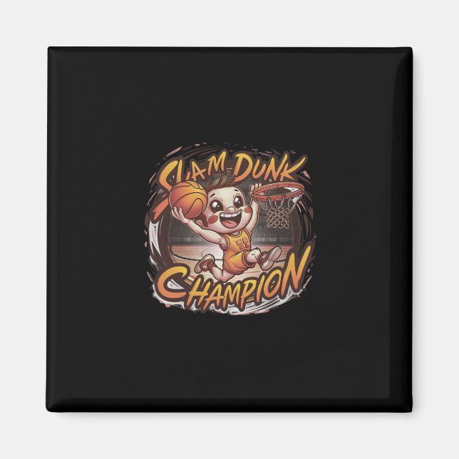 Imã Slam Dunk Campeão de Basquete (Frente)