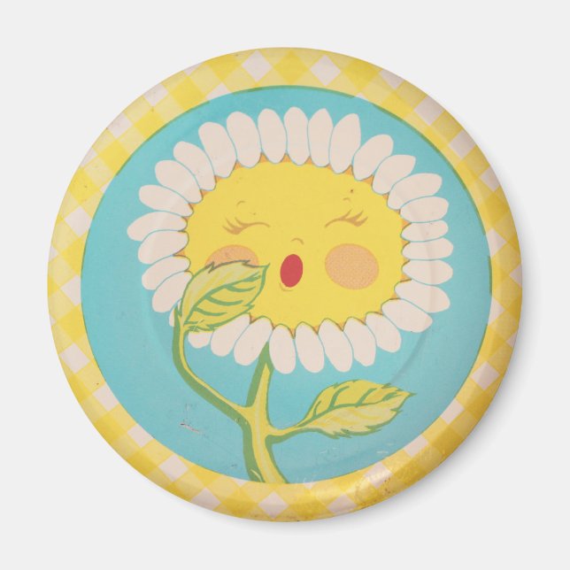 Imã Sleepy Daisy (Frente)