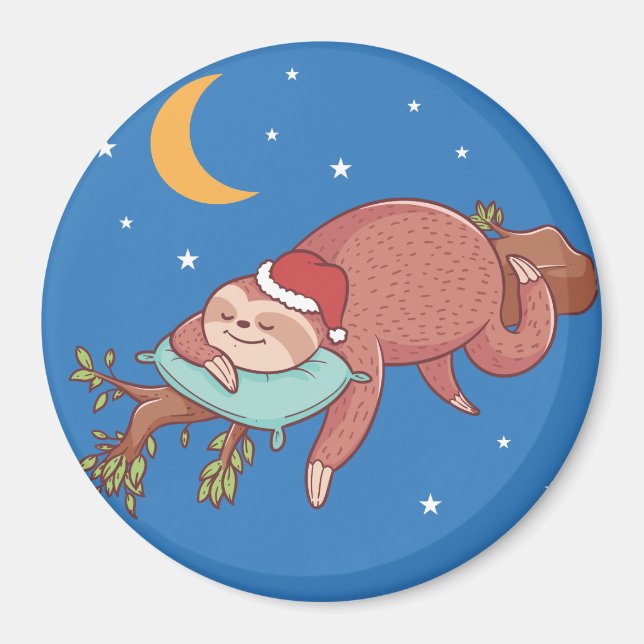Imã Sleepy Sloth (Frente)
