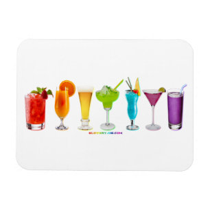 Ímã SlipperyJoe's artístico Cheers bebe álcool gay g