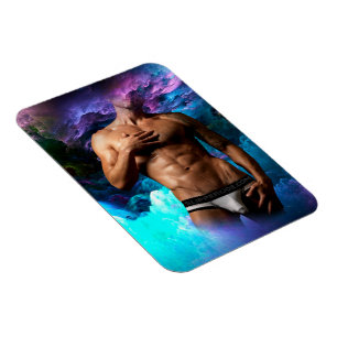 Ímã SlipperyJoe's cueca masculina musculosa protuberân