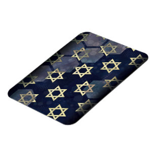 Ímã SlipperyJoe's Happy Hanukkah, estrela múltipla do 