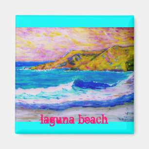 Imã slogan da praia de laguna