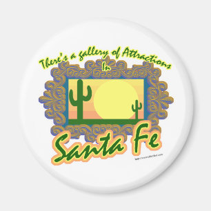 Imã Slogan de Arte do Viagem da Galeria de papais noei