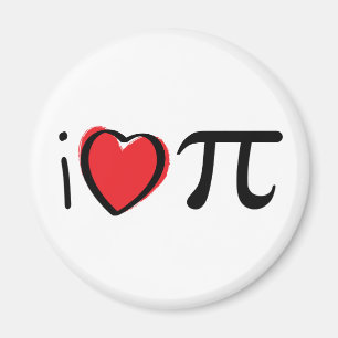 Imã Slogan que amo pi conheceu hartje. Ik hou van pi.