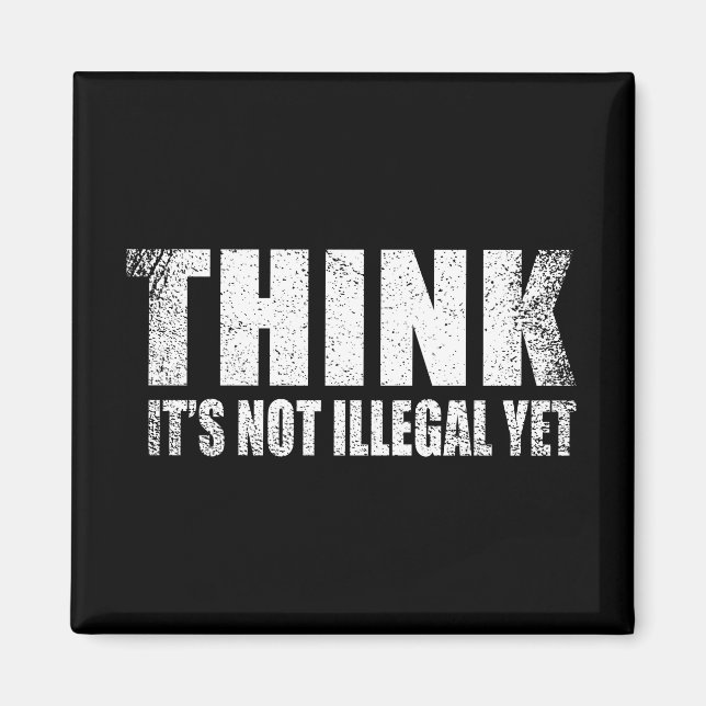 Imã Slogan sarcástico engraçado do humor adulto sarcas (Frente)