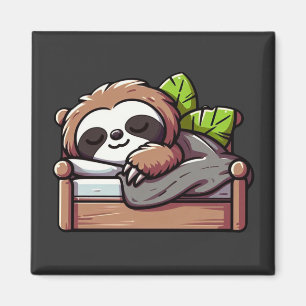 Imã Sloth Relaxada - Hora do Sono Comfy Cozy