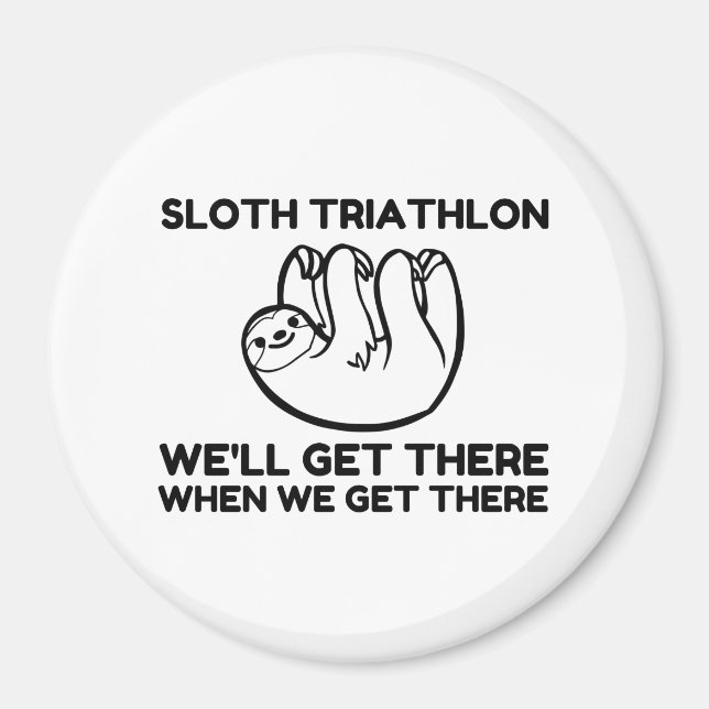 IMÃ SLOTH TRIATHLON (Frente)