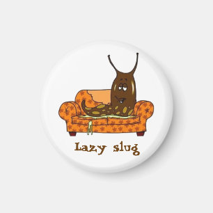 Imã Slug Preguiçoso de Toon Comic Retro