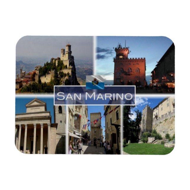 Ímã SM San Marino - (Horizontal)