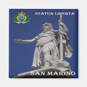 Imã SM - São Marino - Statu Liberty