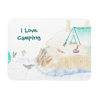 Ímã Small I Love Camping Magnet