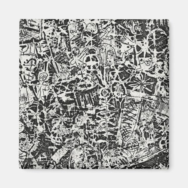 Imã Small World (1914) por Paul Klee (Frente)