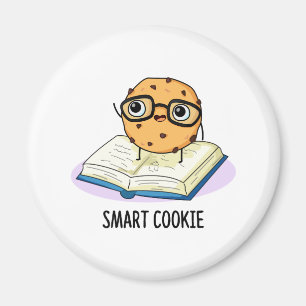 Imã Smart Cookie Funny Chocolate Chip Cookie Pun