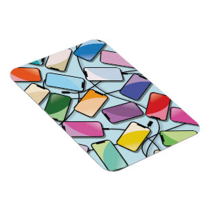 Ímã Smartphones com um entalhe