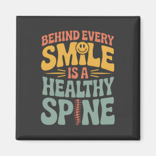 Imã Smile Healthy Spine Chiropractor Cote Design