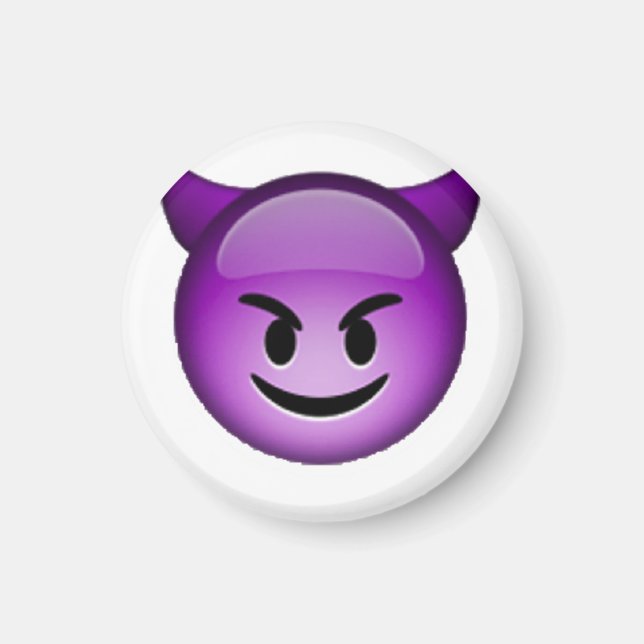 Imã Smiling Imp - Emoji (Frente)
