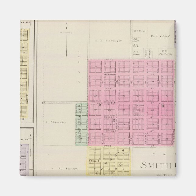 Imã Smith Center, Gould City, Motor, Webster, Kansas (Frente)