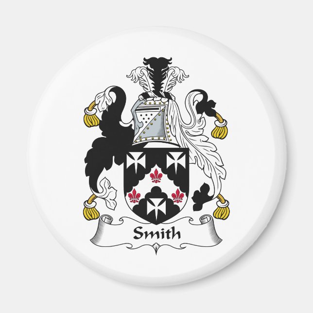 Imã Smith Family Crest (Frente)