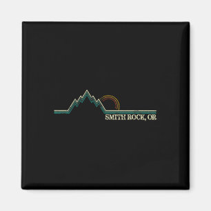 Imã Smith Rock Oregon Retro Montanhismo Verão