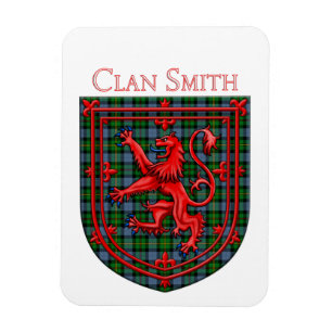 Ímã Smith Tartan Scottish Xadrez Lion Rampant
