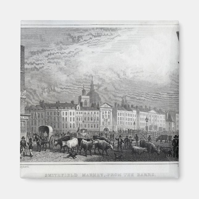 Imã Smithfield Market, das Barras (Frente)